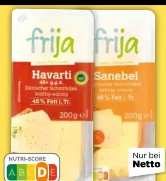 NETTO Frija Schnittkäsescheiben Angebot