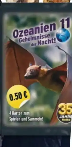 NETTO Ozeanien 11 Sammelkarten Angebot