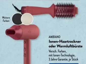 Aldi Süd Ambiano Ionen Haartrockner Angebot