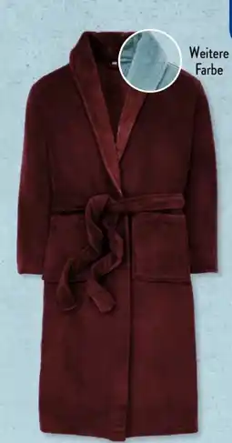 Aldi Süd Up2Fashion Damen Plüsch-Bademantel Angebot