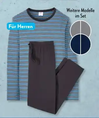 Aldi Süd Up2Fashion Herren Pyjama Angebot