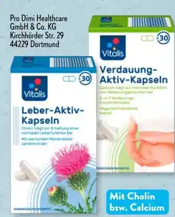 Aldi Süd Vitalis Leber-Aktiv-Kapseln Angebot