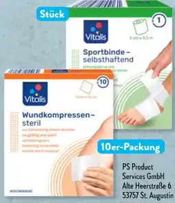 Aldi Süd Vitalis Bandagen Angebot