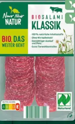Aldi Süd Nur Natur Bio-Salami Angebot