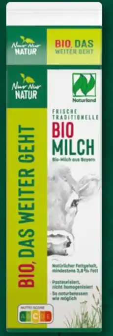 Aldi Süd Nur Natur Bio-Frischmilch Angebot