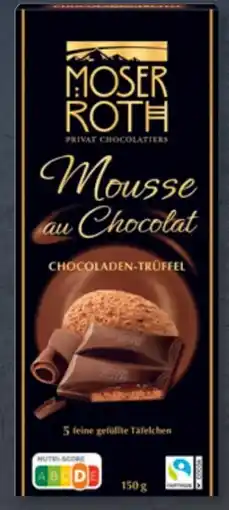 Aldi Süd Moser Roth Schokolade Mousse au Chocolat Angebot