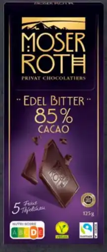 Aldi Süd Moser Roth Edelbitter Schokolade Vegan Angebot