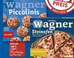 Aldi Süd Original Wagner Steinofen-Pizza Mozzarella Angebot
