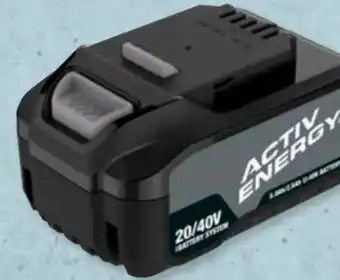 Aldi Süd Activ Energy 20 V/40 V Li-Ion-Akku Angebot