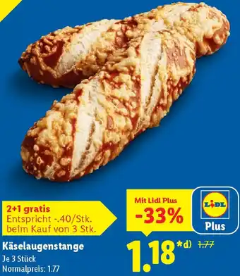 Lidl Käselaugenstange Angebot