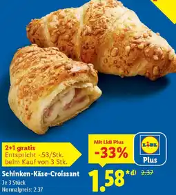 Lidl Schinken Käse-Croissant Angebot
