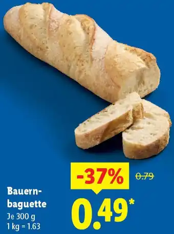 Lidl Bauernbaguette Angebot