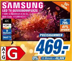 Expert Klein SAMSUNG LED TV GU55U8099FUXZG Angebot