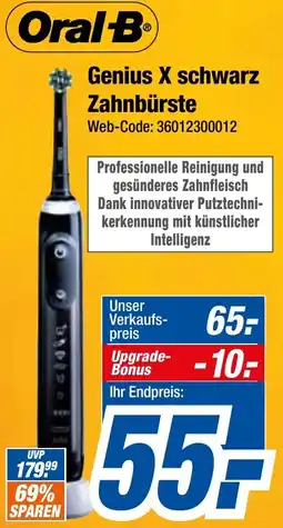 Expert Klein Oral-B Genius X schwarz Zahnbürste Angebot