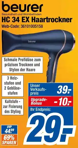 Expert Klein beurer HC 34 EX Haartrockner Angebot