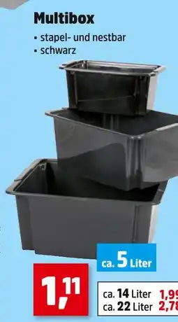 Thomas Philipps Multibox ca. 5 liter Angebot