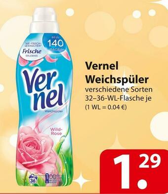 Famila Nord Ost Vernel weichspüler Angebot