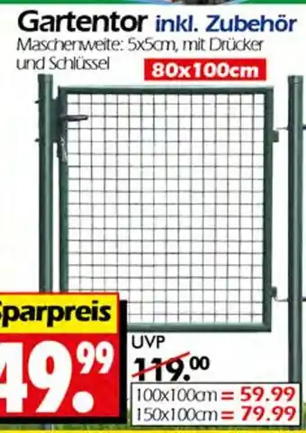 Wreesmann Gartentor 5x5cm Angebot
