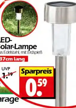Wreesmann Led-solar-lampe Angebot