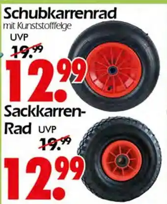 Wreesmann Schubkarrenrad Angebot