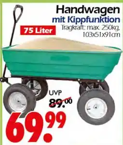 Wreesmann Handwagen mit kippfunktion Angebot