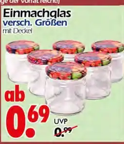 Wreesmann Einmachglas Angebot