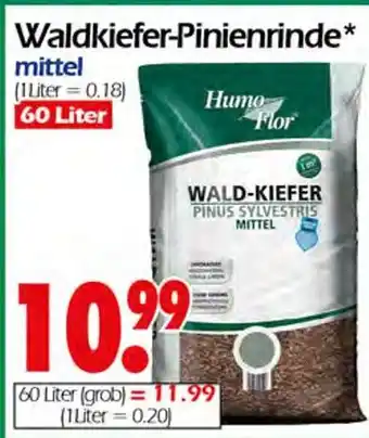 Wreesmann Humo flor waldkiefer-pinienrinde mittel Angebot