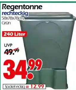 Wreesmann Regentonne rechteckig Angebot