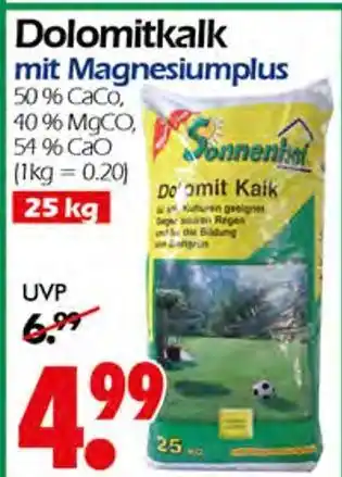 Wreesmann Sonnenhof dolomitkalk mit magnesiumplus Angebot
