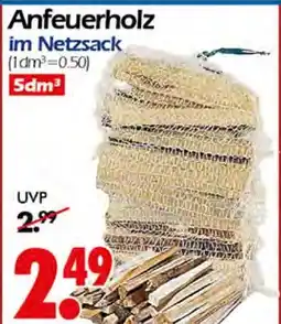 Wreesmann Anfeuerholz im netzsack Angebot