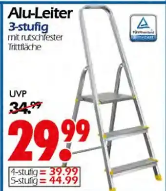 Wreesmann Alu-leiter 3-stufig Angebot
