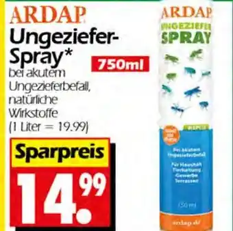 Wreesmann Ardap ungeziefer-spray Angebot