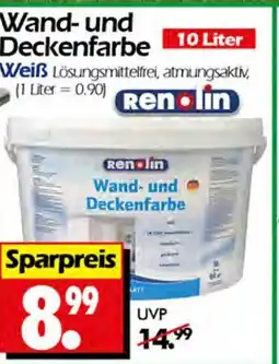 Wreesmann Renolin wand- und deckenfarbe Angebot