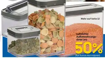 Rusta 50% rabatt Angebot