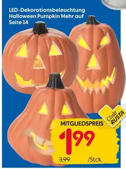 Rusta Led-dekorationsbeleuchtung halloween pumpkin Angebot