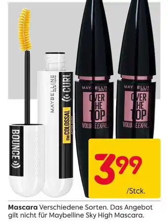 Rusta Maybelline mascara Angebot
