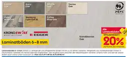 Rusta Laminatboden 6–8 mm Angebot