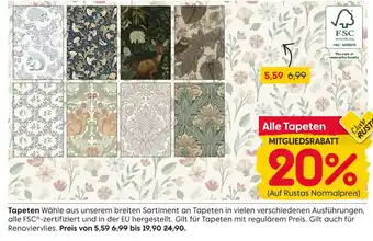 Rusta Tapeten Angebot