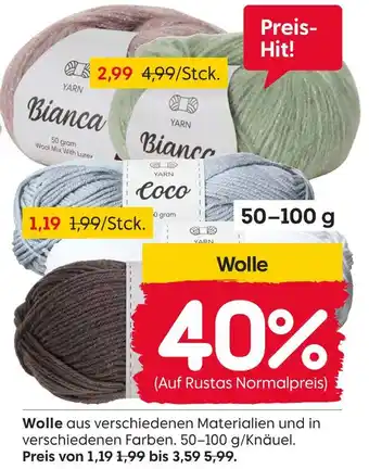 Rusta Yarn wolle Angebot