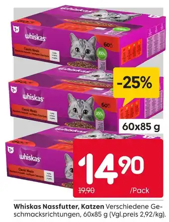 Rusta Whiskas nassfutter, katzen Angebot