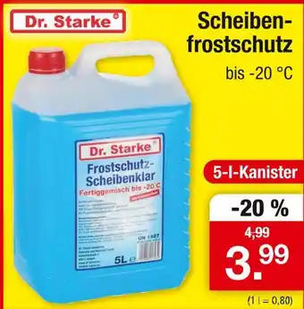 Zimmermann Dr. starke scheibenfrostschutz Angebot