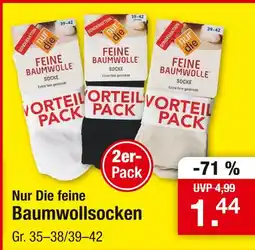 Zimmermann Nur die feine baumwollsocken weiß Angebot