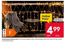 Rusta Lichterkette glänsa 10 m Angebot