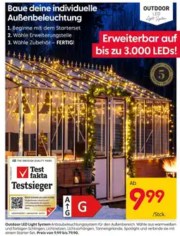Rusta Outdoor led light system Angebot
