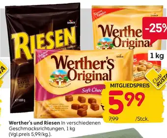 Rusta Werther’s und riesen Angebot