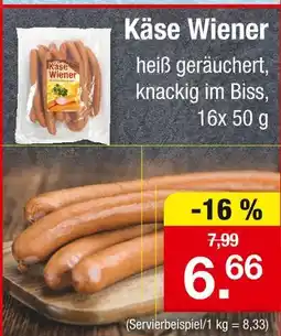 Zimmermann Käse wiener Angebot