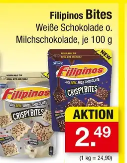 Zimmermann Filipinos bites weiße schokolade Angebot