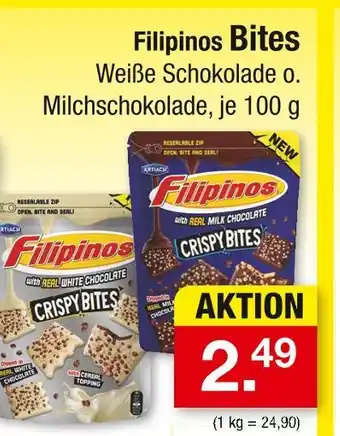 Zimmermann Filipinos bites weiße schokolade Angebot