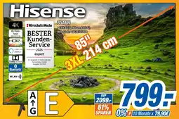 Expert Klein Hisense 85A6N Angebot