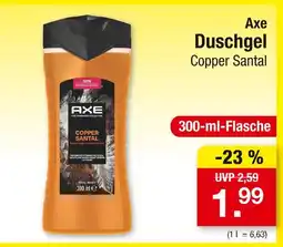 Zimmermann Axe duschgel copper santal Angebot